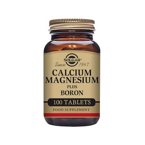 Solgar: Calcium Magnesium Plus Boron 100 tablets