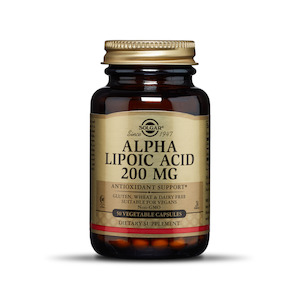 Solgar: Alpha Lipoic Acid 200mg 50  capsules