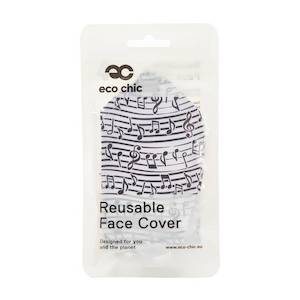 Covid Essentials: Reusable Face Cover Adults - Music