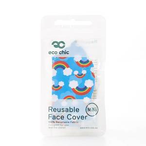 Covid Essentials: Reusable Face Cover Kids - Rainbow