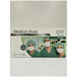 Covid Essentials: Medical Masks Adults 50 pack