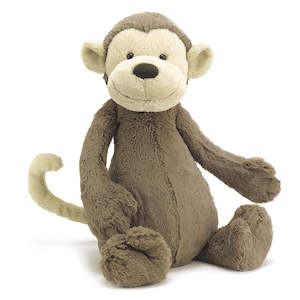 Bashful Monkey Large (H36cm)