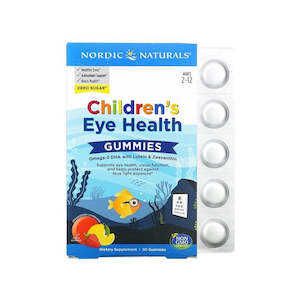Nordic Naturals Children's Eye Health Gummies Strawberry Lemonade 30s