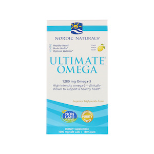 Nordic Naturals: Ultimate Omega 180 lemon softgels