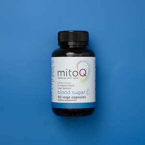Mitoq: MitoQ Blood Sugar  60 capsules