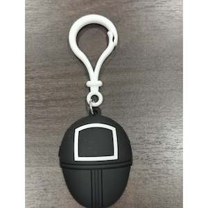 Squid Game Key Ring Square(Black)