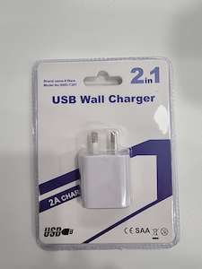USB Wall Charger 2 in 1