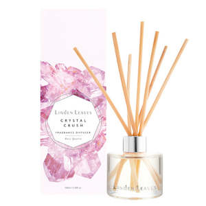 Linden Leaves Crystal Crush Fragrance Diffuser Rose Quartz 100ml