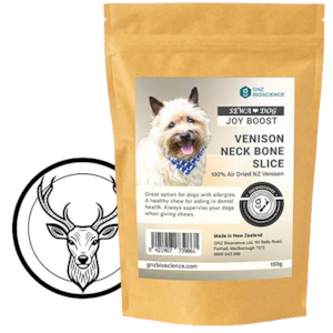 Pets: GNZ Venison Neck Bone Slice 150g