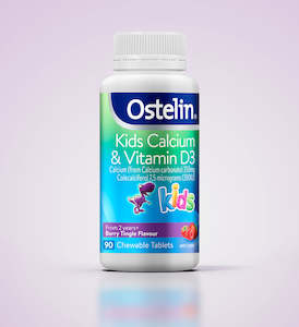 OSTELIN Vitamin D & Calc.Chew Kid 90