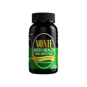 Supplements And Superfoods: NONIE Liver Health Max with PQQ 60 Capsules