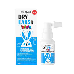 BioRevive Dry Ears Kids Swimmer's Ear Prevention Spray 30ml