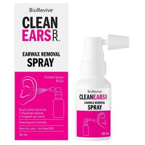 Pharmacy: BioRevive Clean Ears Earwax Removal Spray 30ml