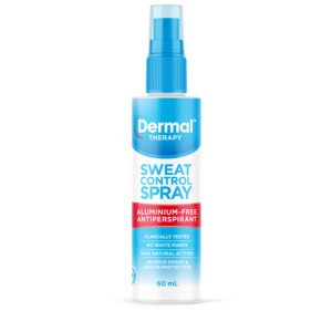 Beauty: Dermal Therapy Sweat Control Aluminium Free Deodorant Spray 60ml