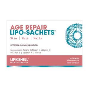 Liposhell Age Repair Lipo-Sachets Liposomal Collagen Complex+ 30 Pack