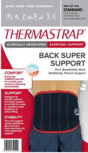 Pharmacy: Thermastrap SUPER Back Support Standard Size