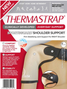 Thermastrap Sportsguard Shoulder Support Right Size Medium