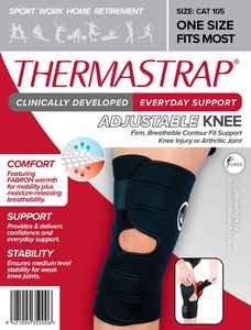 Pharmacy: Thermastrap Knee Support One Size Fits Most