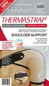 Thermastrap Sportsguard Shoulder Support Left Size XL