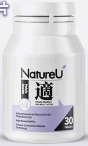 Supplements And Superfoods: NatureU Pelvic Floor Muscle Support Tablets (UriMaster Pumpkin Seed + Soya Extract) 30 Tablets