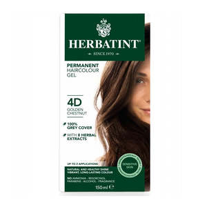 Permanent Haircolour Gel 4D Golden Chestnut 150ml
