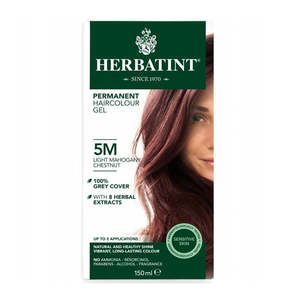 Herbatint: Permanent Haircolour Gel 5M Light Mahogany Chestnut 150ml