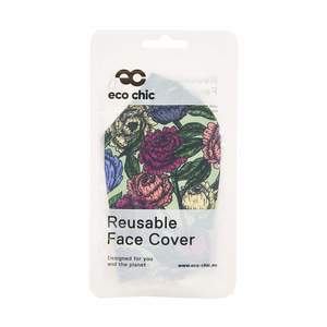 Reusable Face Cover Adults - Peonies