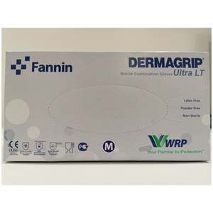 Blue Nitrile Gloves Size Medium 200 pieces