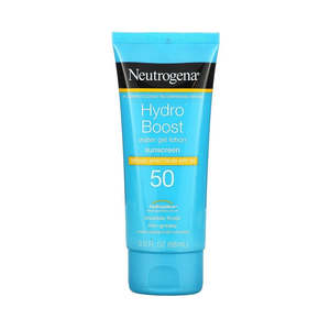 Sunscreen: Neutrogena Hydro Boost Water Gel Lotion SPF50 88ml