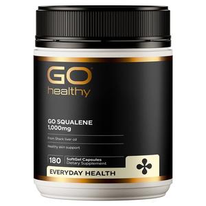 GO Healthy Squalene 1,000mg 180 SoftGel Capsules