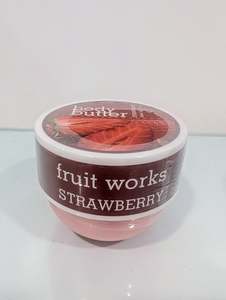 Beauty: Fruit Works Body Butter Strawberry 240ml