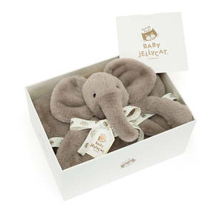 Household And Accessories: Jellycat Smudge Elephant Blankie