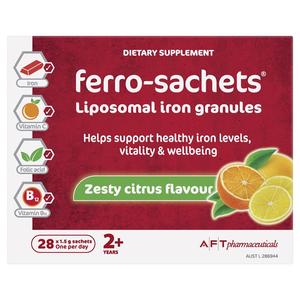 Ferro Sachet Liposomal Iron Granules 28 x 1.5g Sachets
