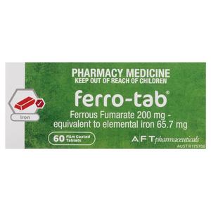 Ferro Tab 200mg 60 Tablets