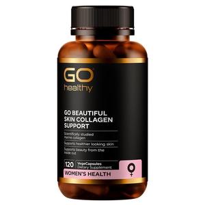 GO Healthy Beautiful Skin Collagen Support 120 VegeCapsules