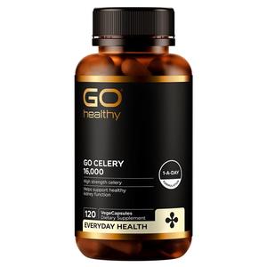 Go Healthy: GO Healthy Celery 16,000mg 1-A-Day 120 VegeCapsules
