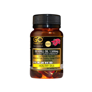 Go Healthy: Go Healthy Krill Oil 1500mg 1-A-Day 30caps