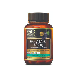 Go Healthy: Go Vita-C 50 chewable tablets - orange