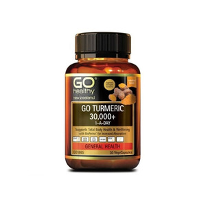 Go Healthy: Go Healthy Turmeric 30000+ 1ADay 30Vcap