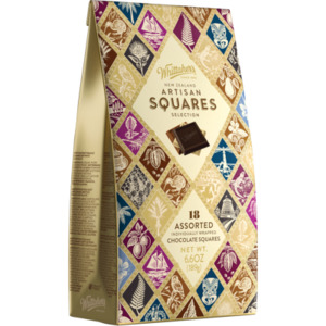 Whittakers Artisan Collection Chocolate Assorted Squares 189g