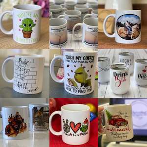 Custom Drinking Vessels: Custom Mug