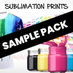 Sublimation Transfers SAMPLE PACK