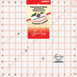 Cutters And Rulers: Sew Easy Ruler Square 12.5'' x 12.5''