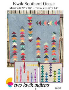 Quilting Patterns: Kwik Southern Geese Pattern