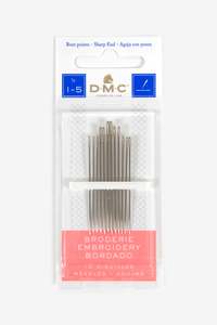 DMC Embroidery No.1-5 Needles