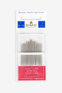 Hand Sewing Needles: DMC Sewing Sharps No.5-10