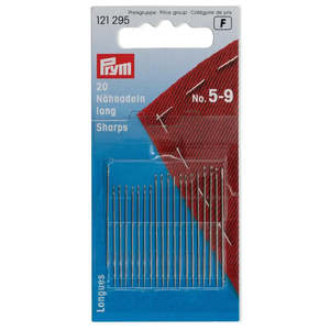 Hand Sewing Needles: Prym Sharps Needles 5-9