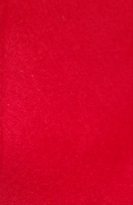 Acrylic Felt Red 30cm x 23cm