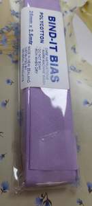 Bias Binding 25mm Lavender