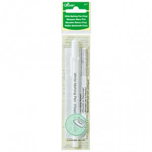 Clover: Clover White Marking Pen Fine